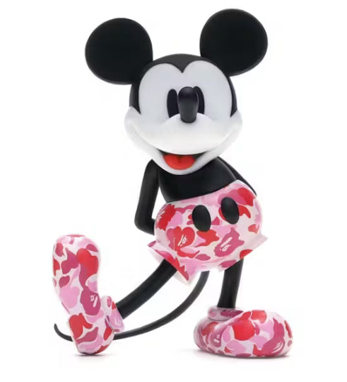 BAPE x Mickey Mouse Figure PINK