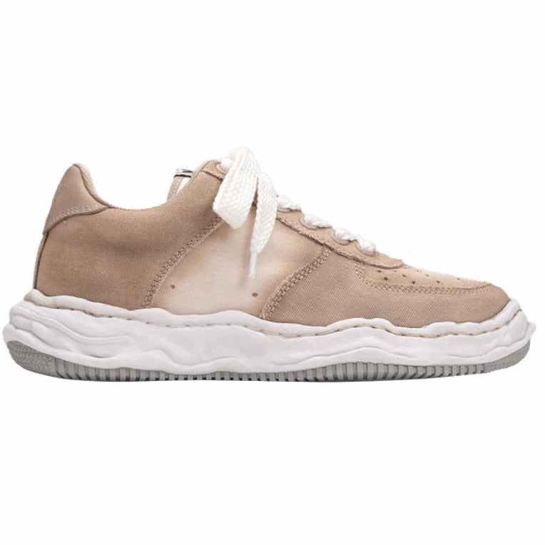 Maison Mihara Yasuhiro Wayne Low Sprayed Canvas Brown