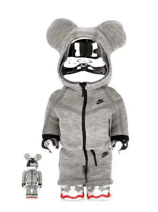 Bearbrick x Nike Tech Fleece N98 100% & 400% Set