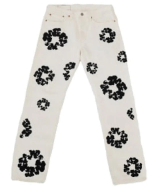 Denim Tears x Levi's Cotton Wreath Jean White