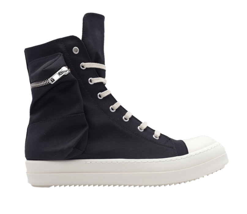 Rick Owen cargo pocket ramone high black (USED)