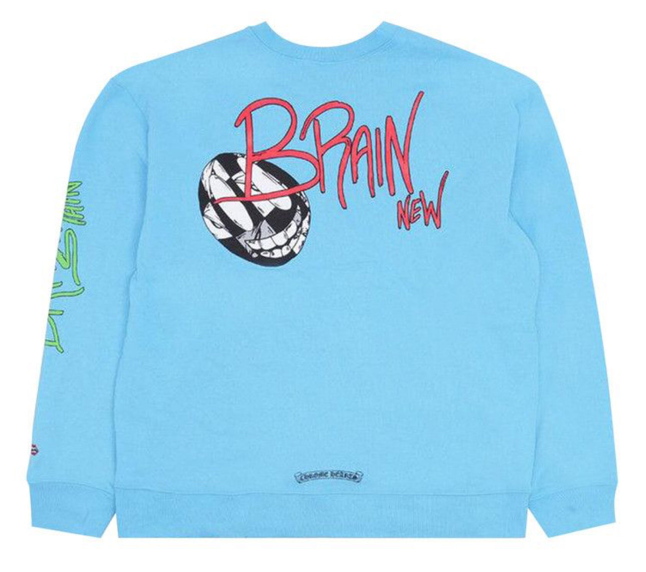 Chrome Hearts x Matty Boy Brain New Crewneck Sweatshirt 'Blue'