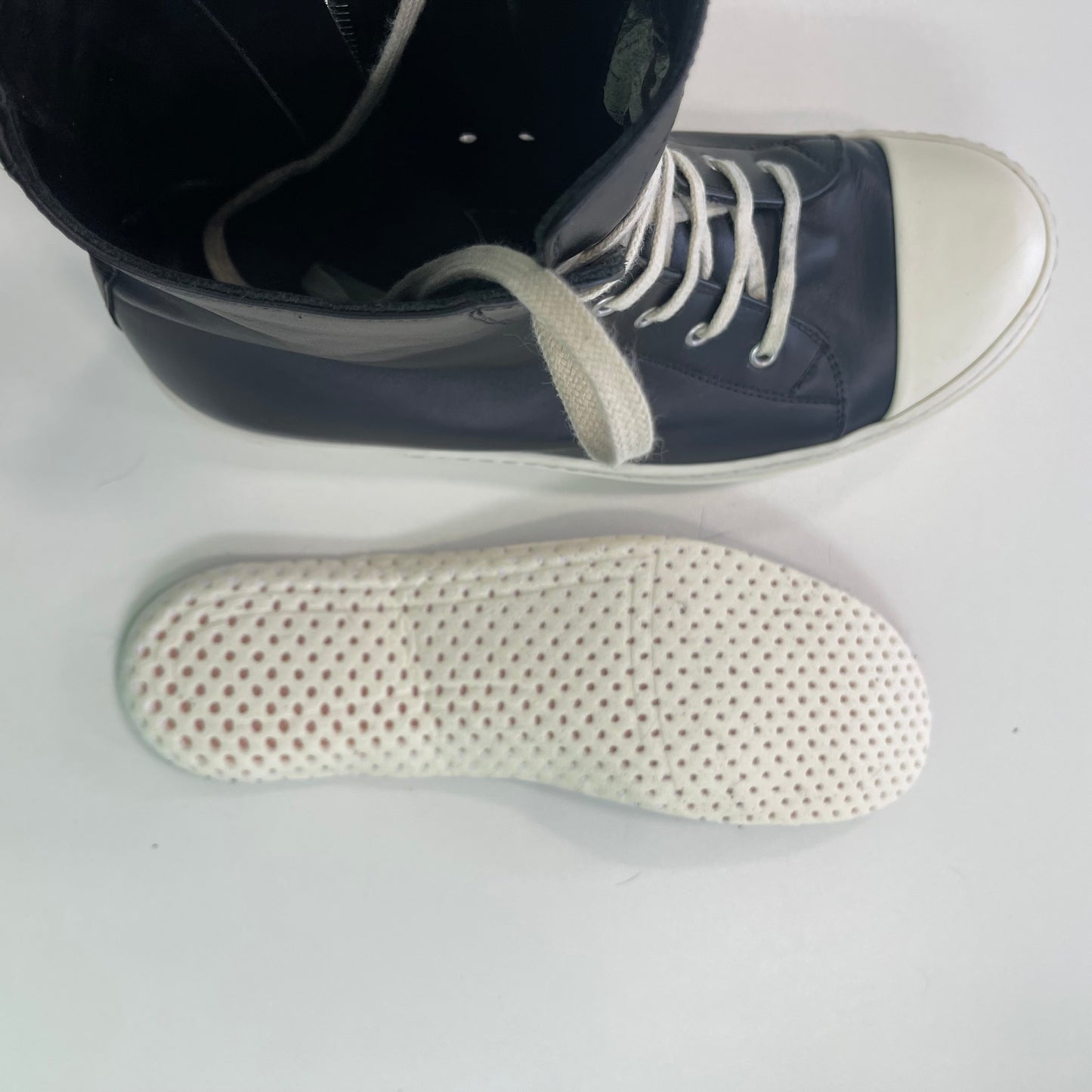 Rick Owen Mainline Ramone High Top Leather (USED)