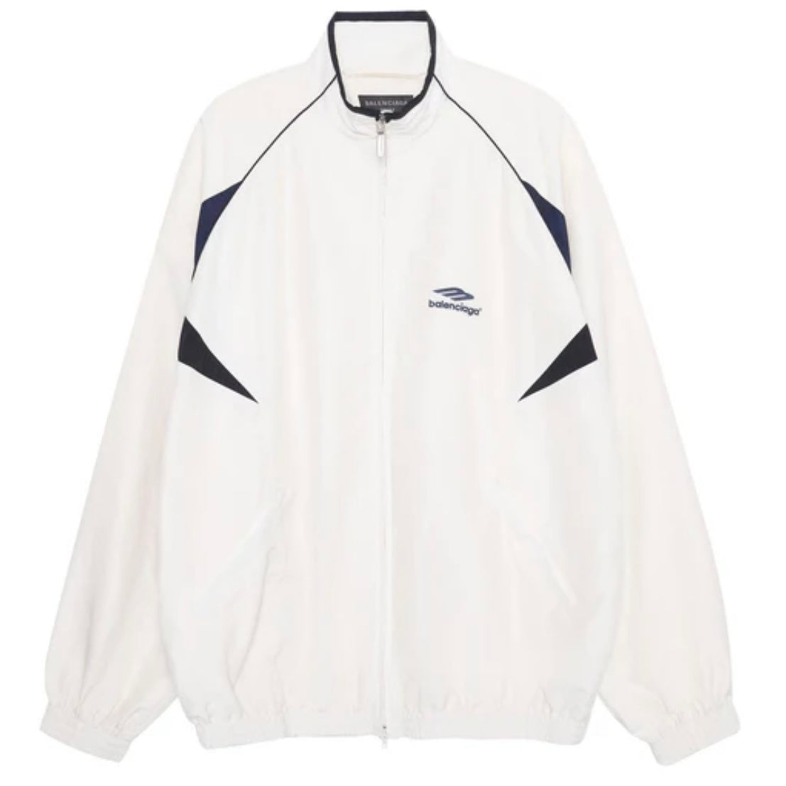 Balenciaga track jacket white