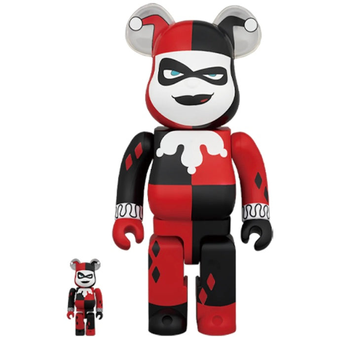 Bearbrick HARLEY QUINN (BATMAN The Animated Series Ver.) 100% & 400% Set