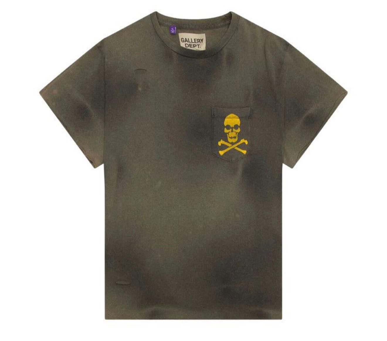 Gallery Dept. Zip Tee Black