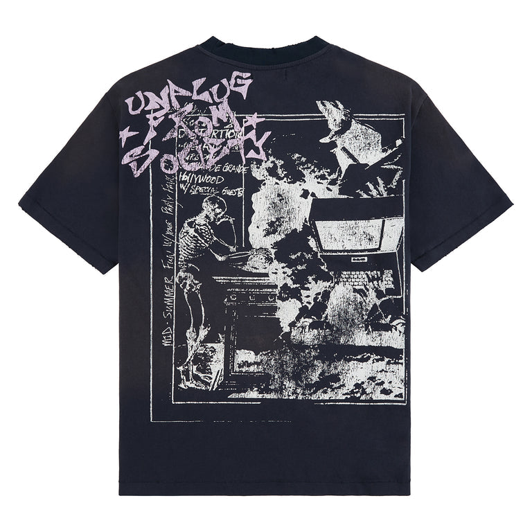 Boredom Kills French “Unplug From Society” Tee