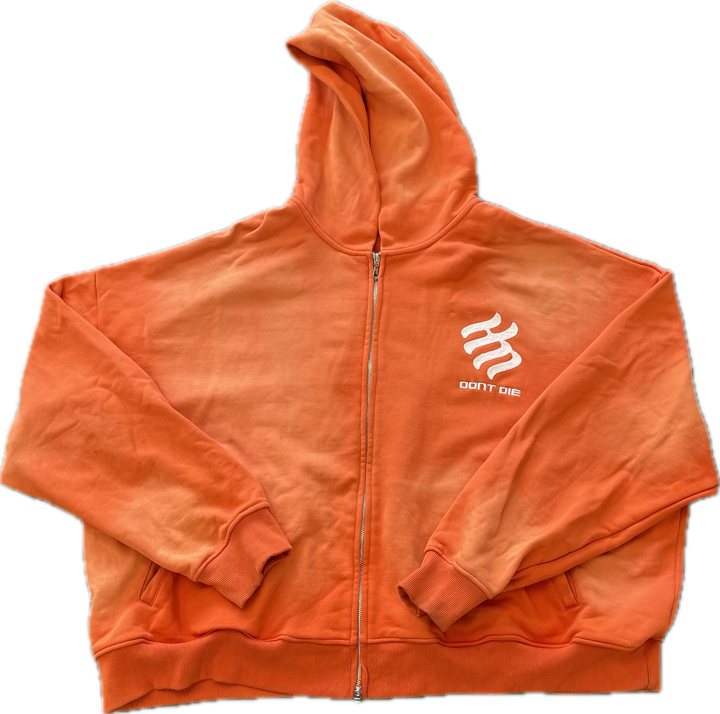 HMDD Don’t die Orange Zip Up