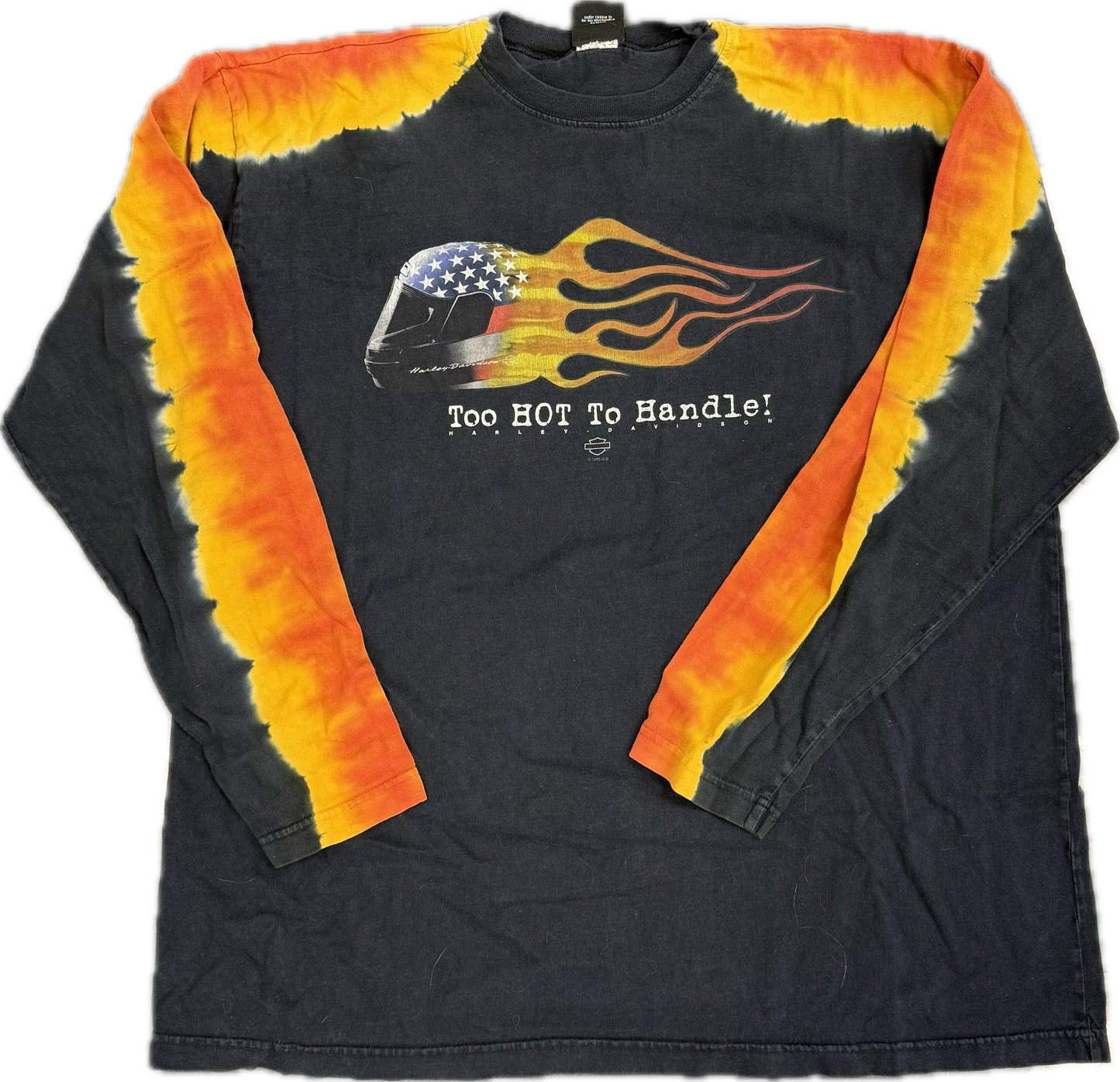 Vintage Harley Davidson “Too Hot To Handle” T-Shirt