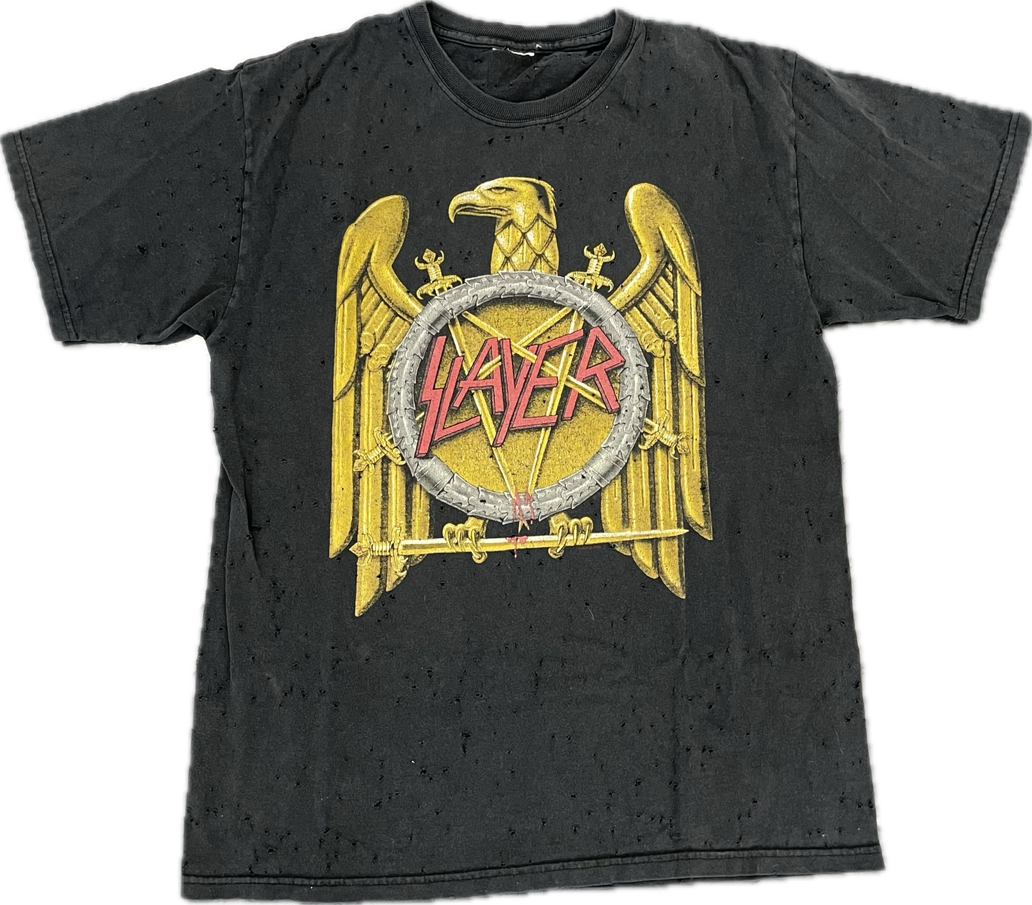 Vintage Slayer 2004 Distressed Tour T-Shirt