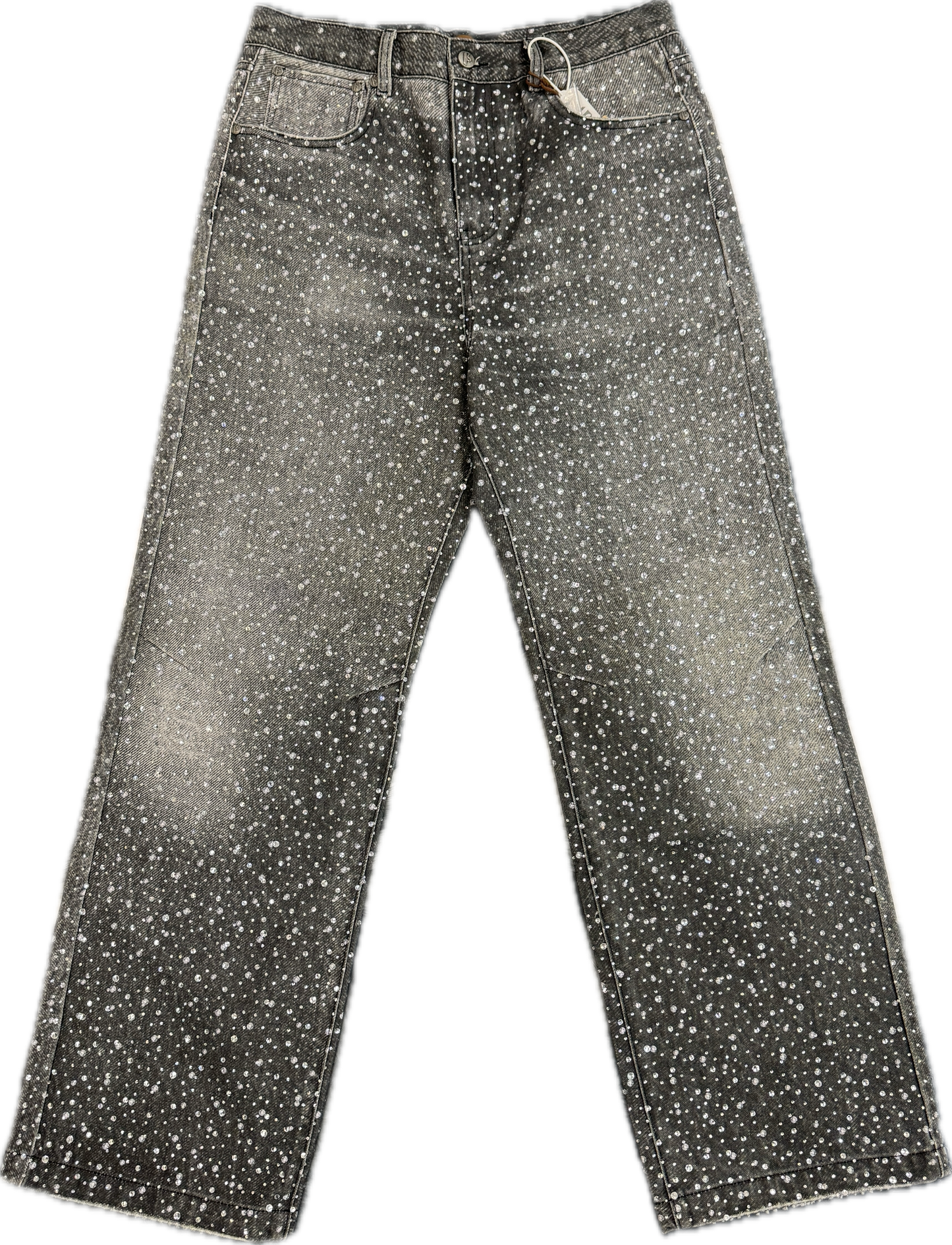 Birth of a Royal Child Rhinestone Denim