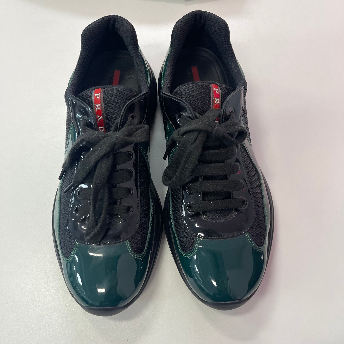 Prada Cup Patent Leather Green