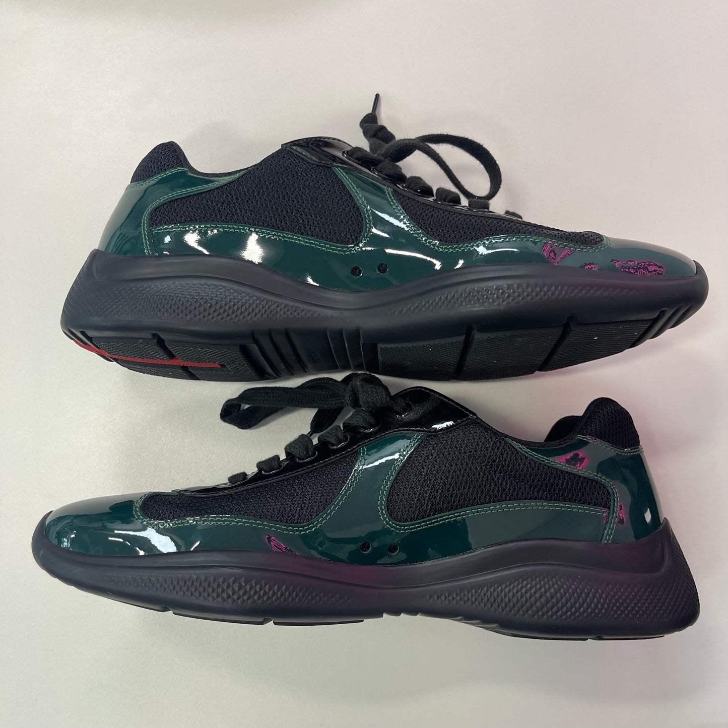 Prada Cup Patent Leather Green
