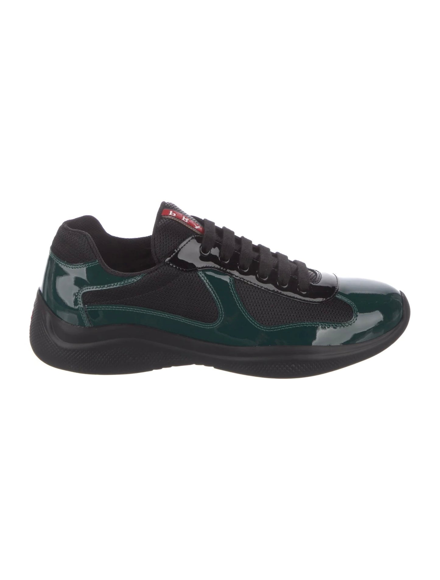 Prada Cup Patent Leather Green