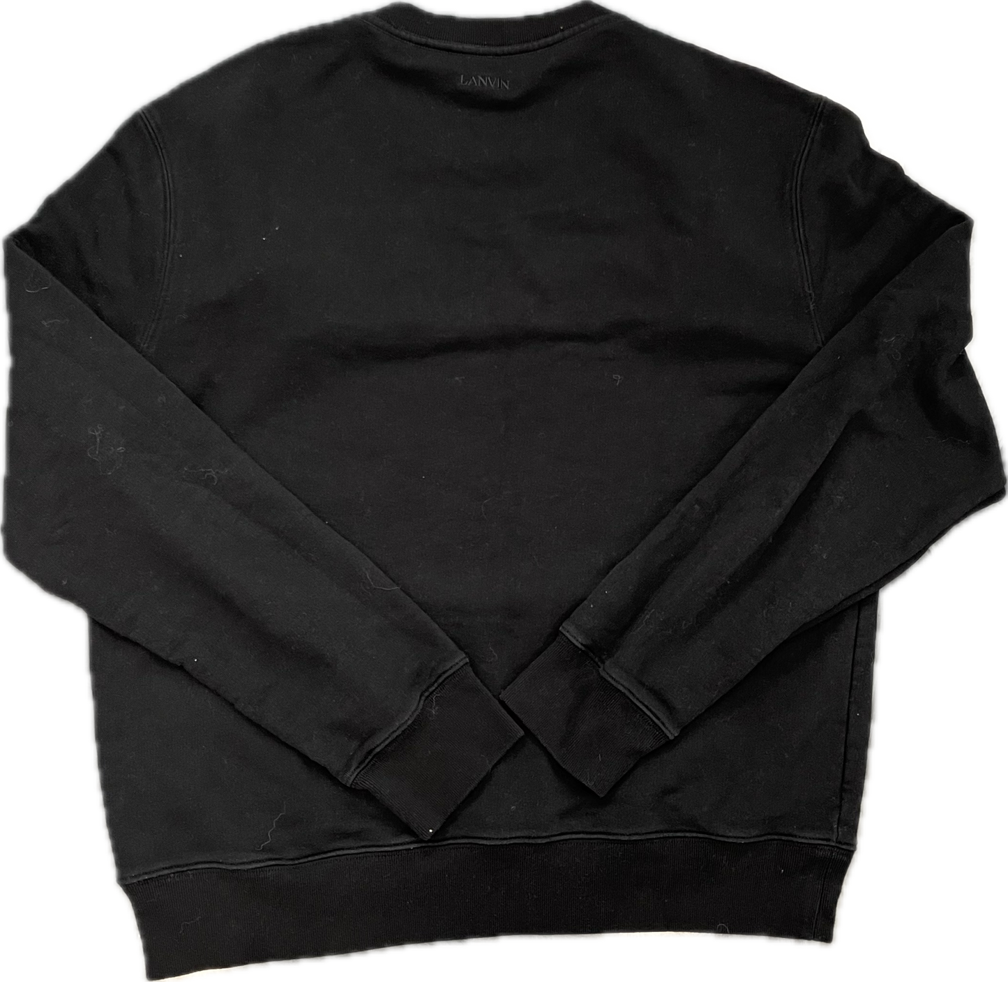 Lanvin Embroidered Logo Crewneck (STEAL)(1 Year Anniversary)