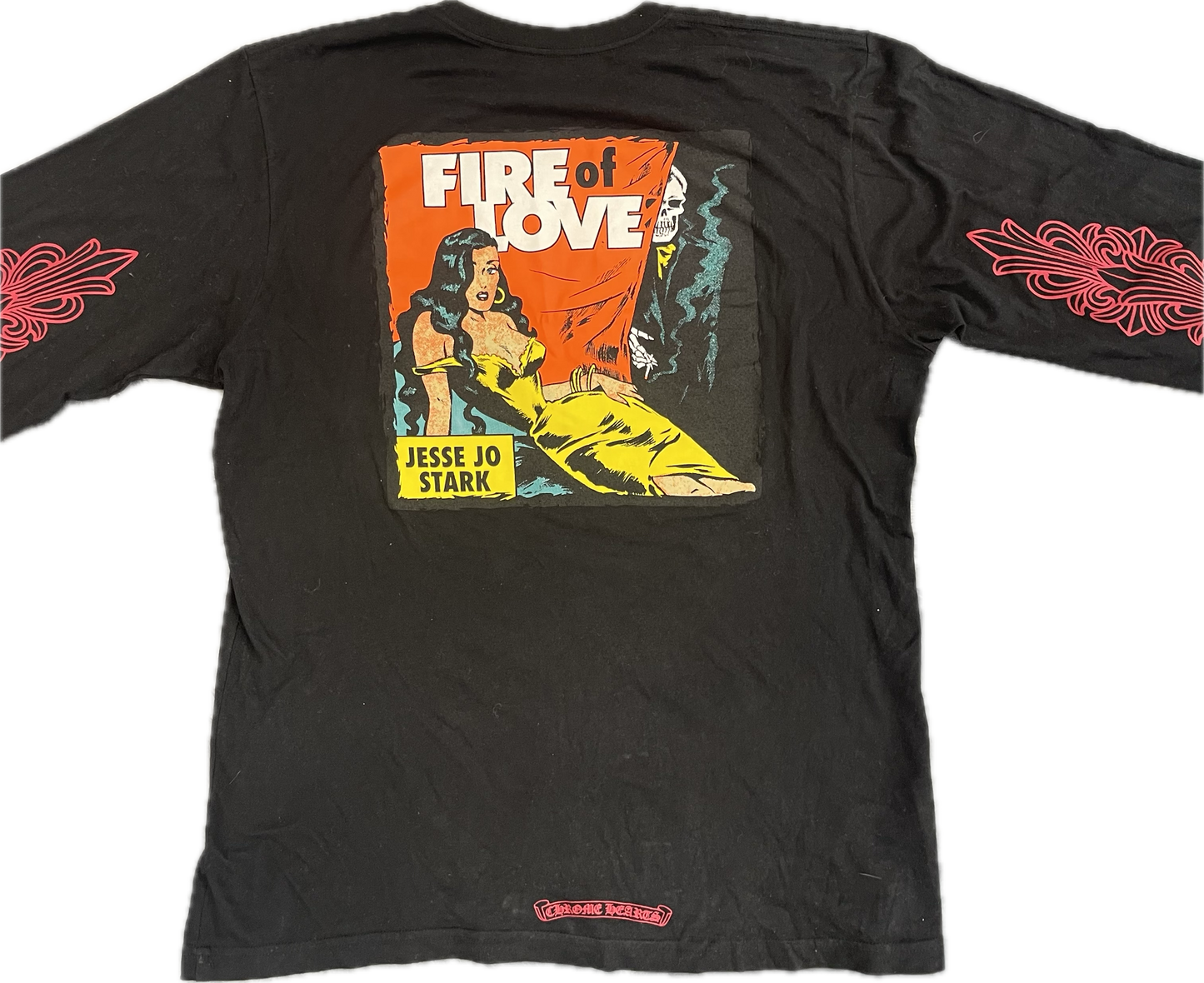 Chrome Hearts Deadly Doll “Fire Of Love” T-Shirt