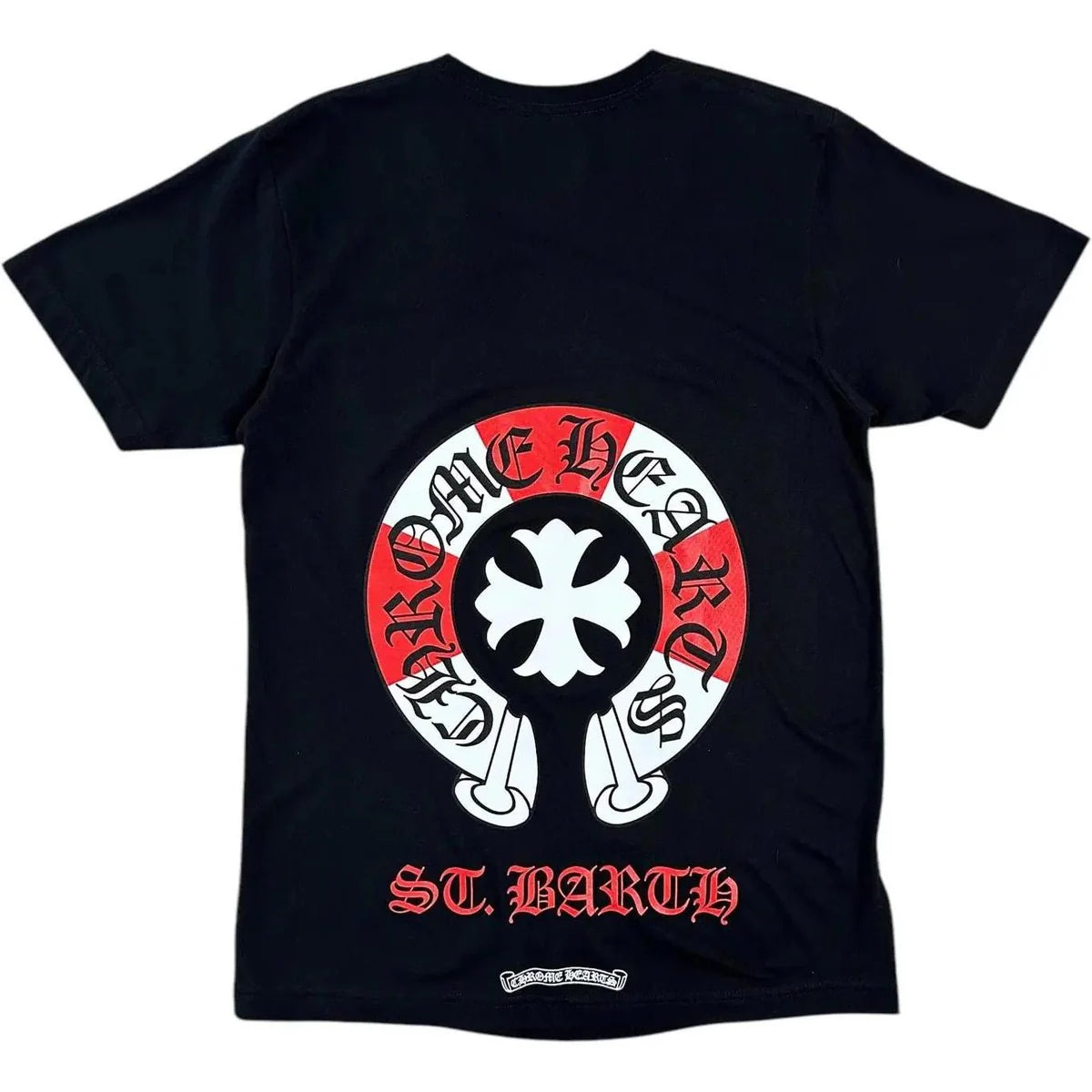 Chrome Hearts St. Barths Exclusive T-Shirt Black Red