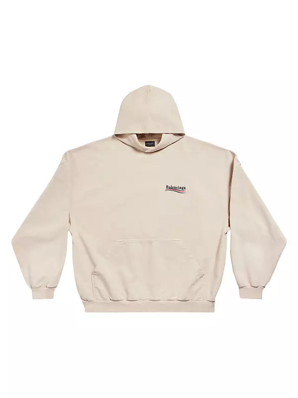 Balenciaga Campaign Hoodie Tan