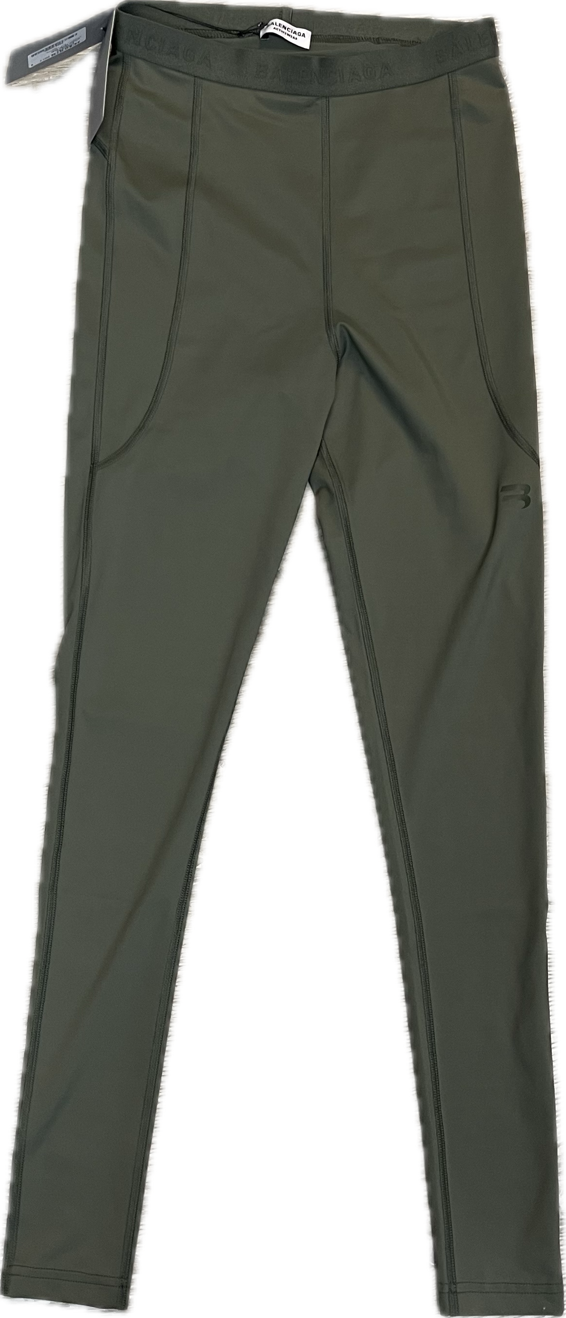 Balenciaga Olive Leggings