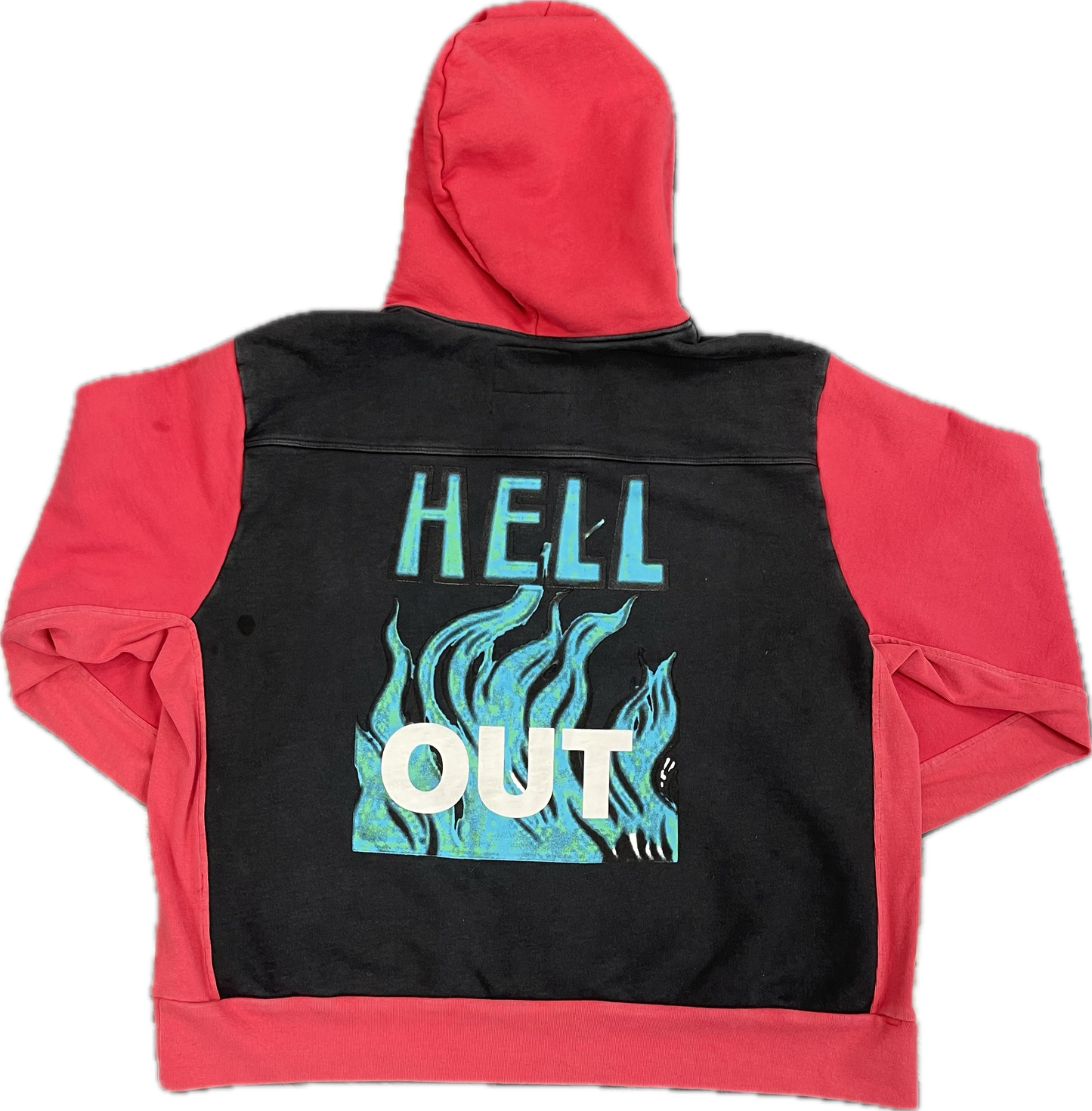 RRR123 “Hell Out” Hoodie Red