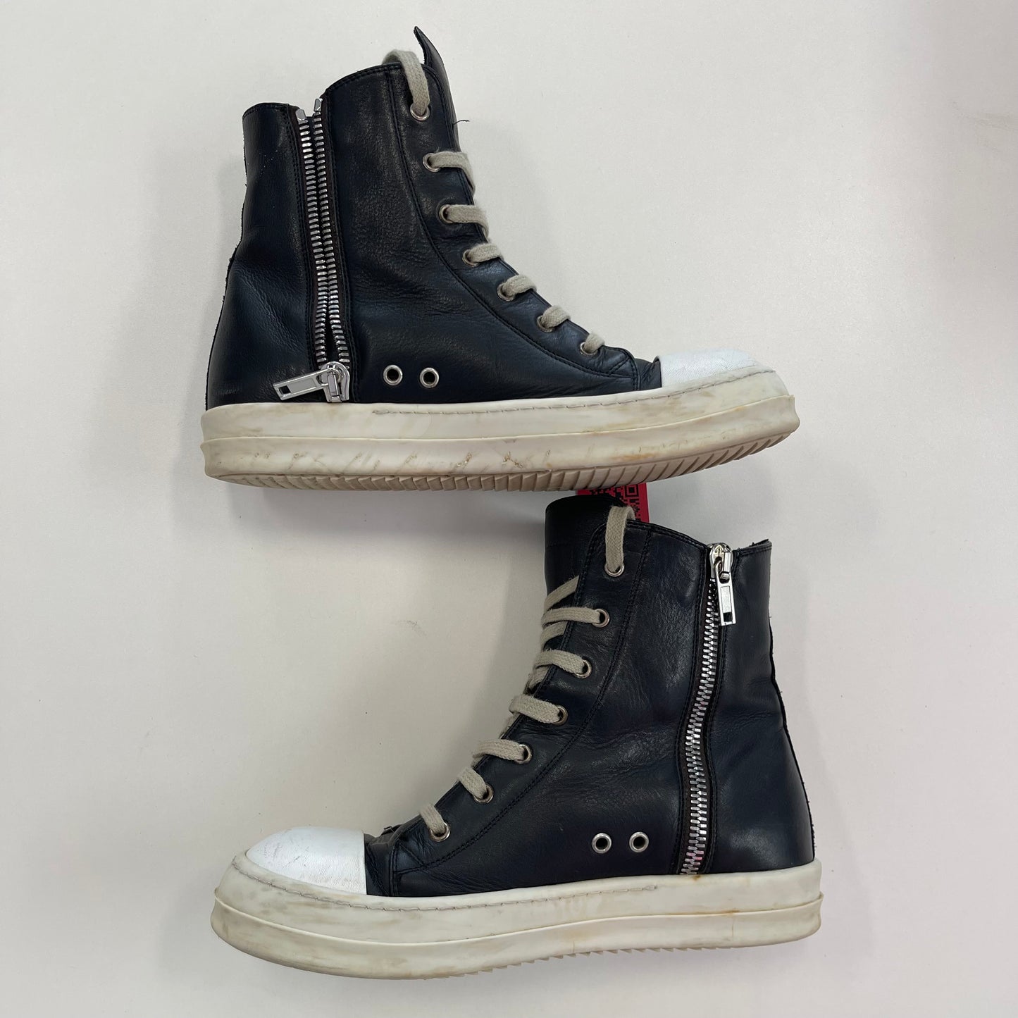 Rick Owens Mainline Ramone High Black (USED) (NO BOX)