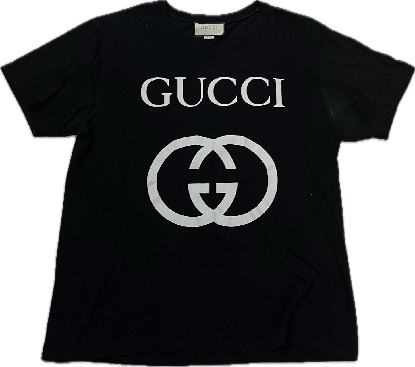 Gucci Interlocking GG Black Tee