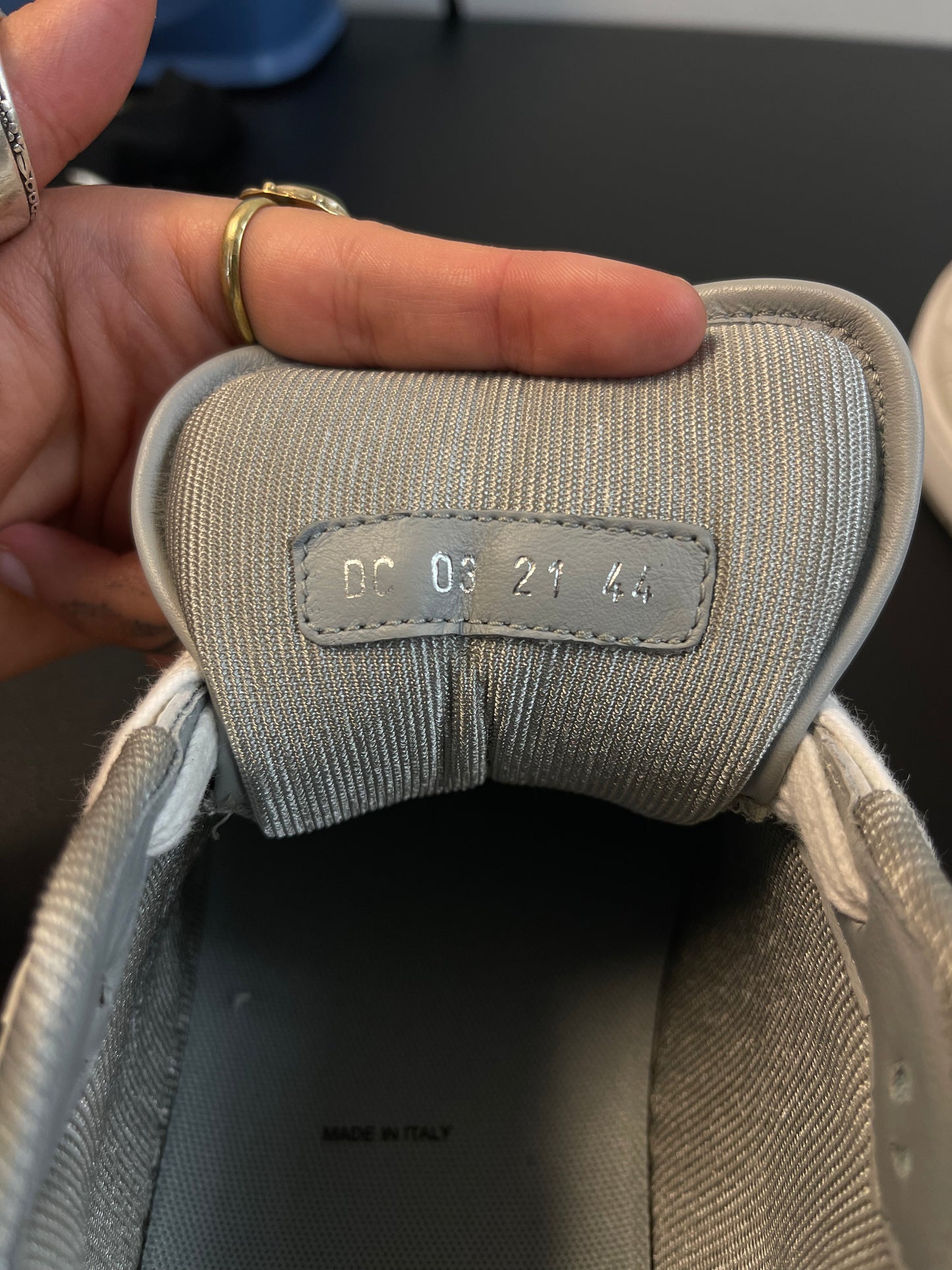 Dior B27 White Low-Top (USED NO BOX)