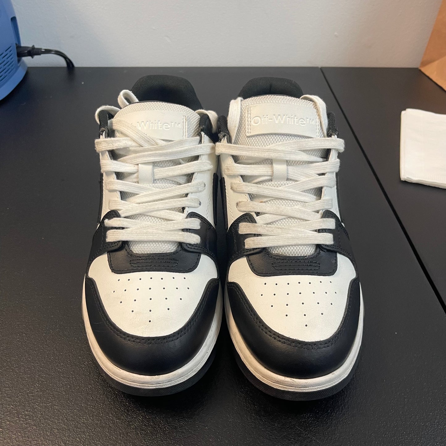 Off-White Out Of Office Sneaker Black/White (USED) (NO BOX)