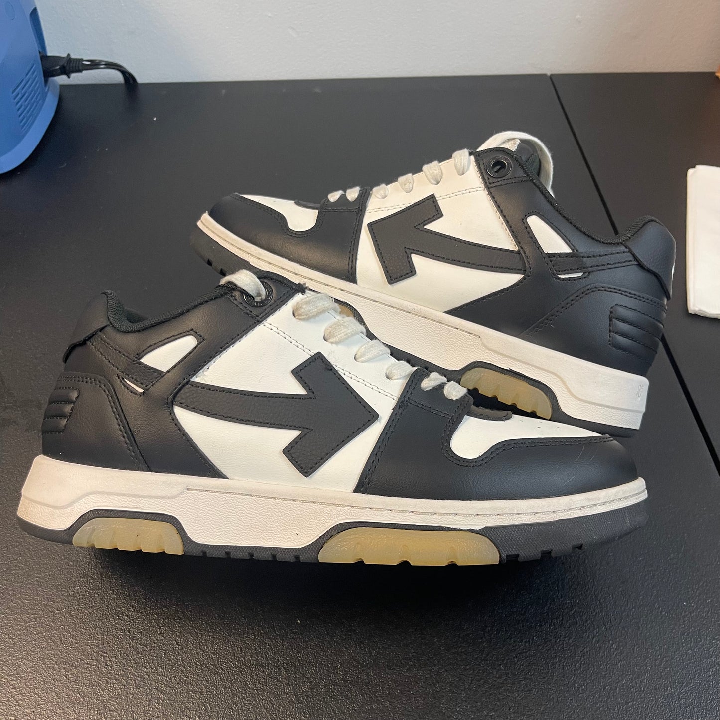 Off-White Out Of Office Sneaker Black/White (USED) (NO BOX)
