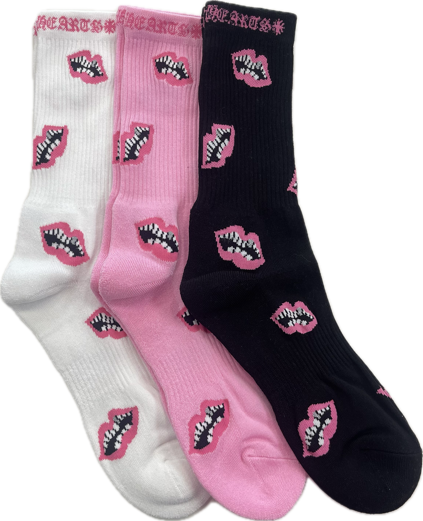 Chrome Hearts x Matty Boy Lips Socks