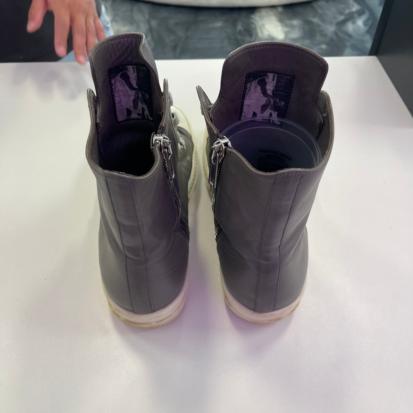 Rick Owens SS25 Hollywood Mainline Ramone High (USED) (NO BOX)