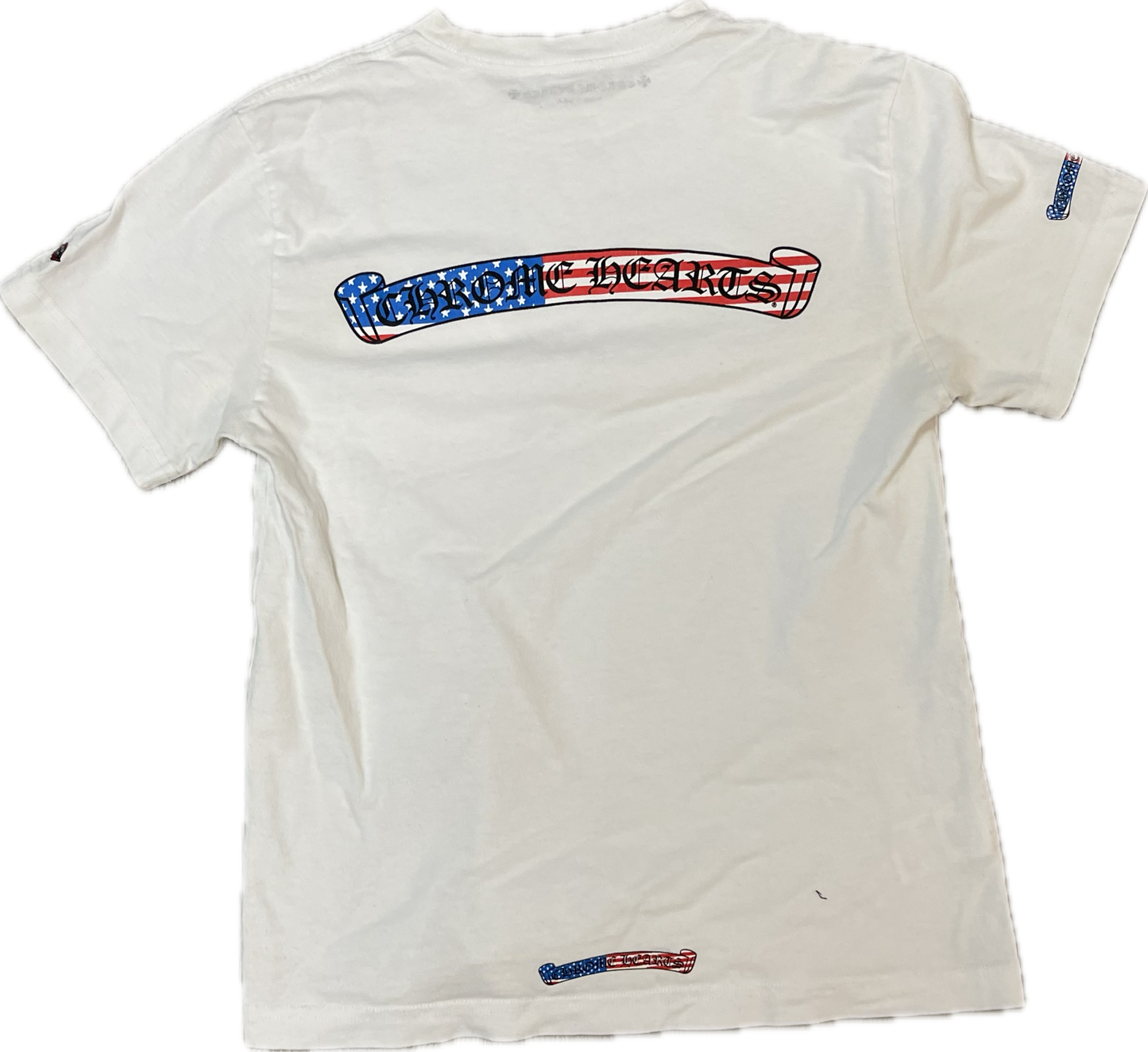 Chrome Hearts White U.S.A.Tee