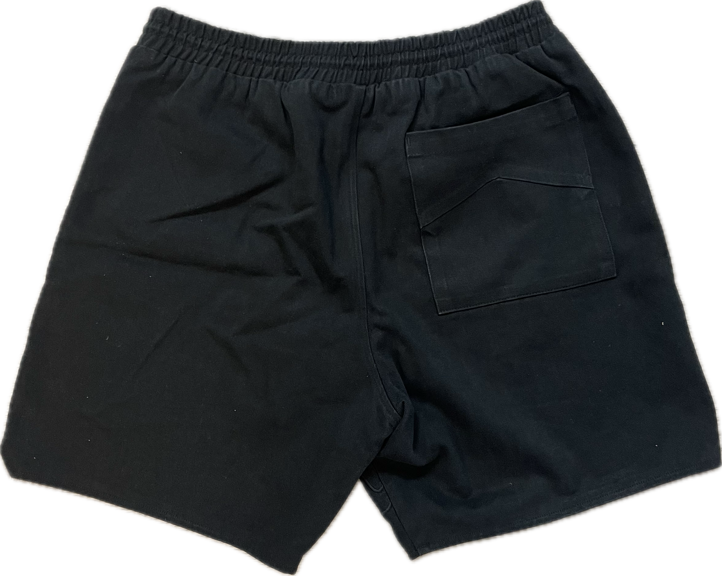 Rhude Embroidered Twill Logo Shorts 'Black'