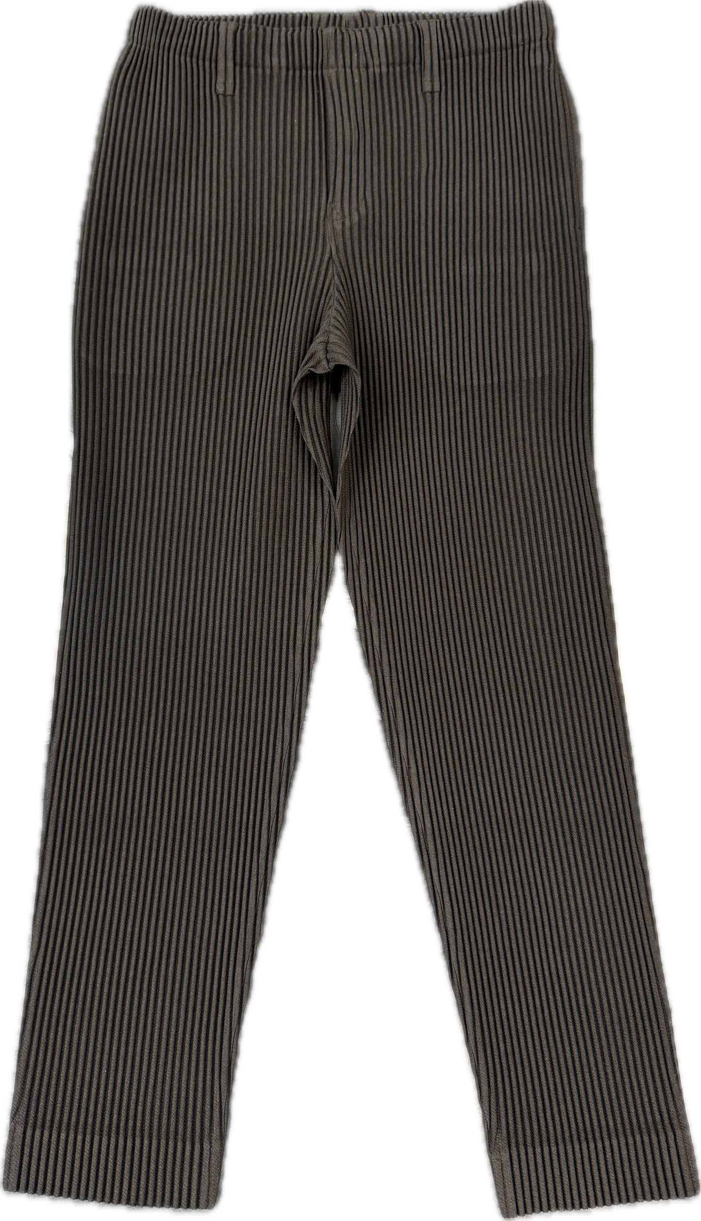 issey miyake black plisse pants