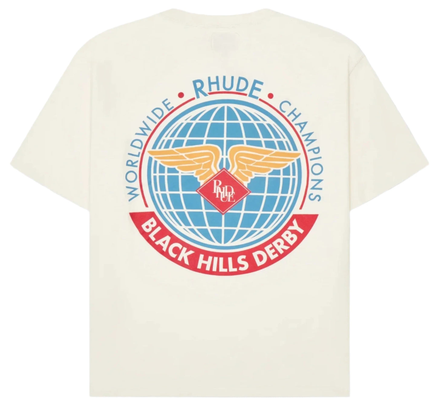 Rhude Off-White Worldwide T-Shirt