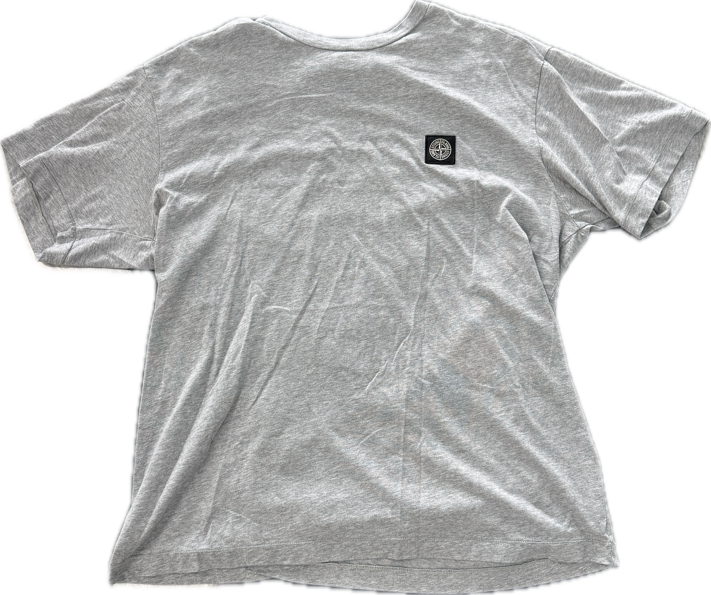 Stone island grey tee shirt