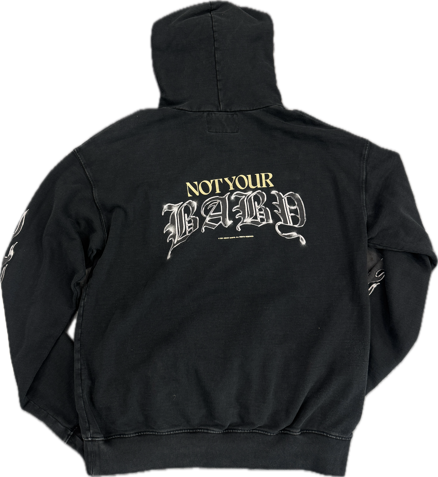 Sekrit Saints Not Your Baby Hoodie