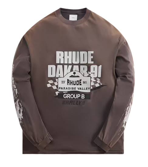 RHUDE Dakar 91 Long-sleeve T-shirt