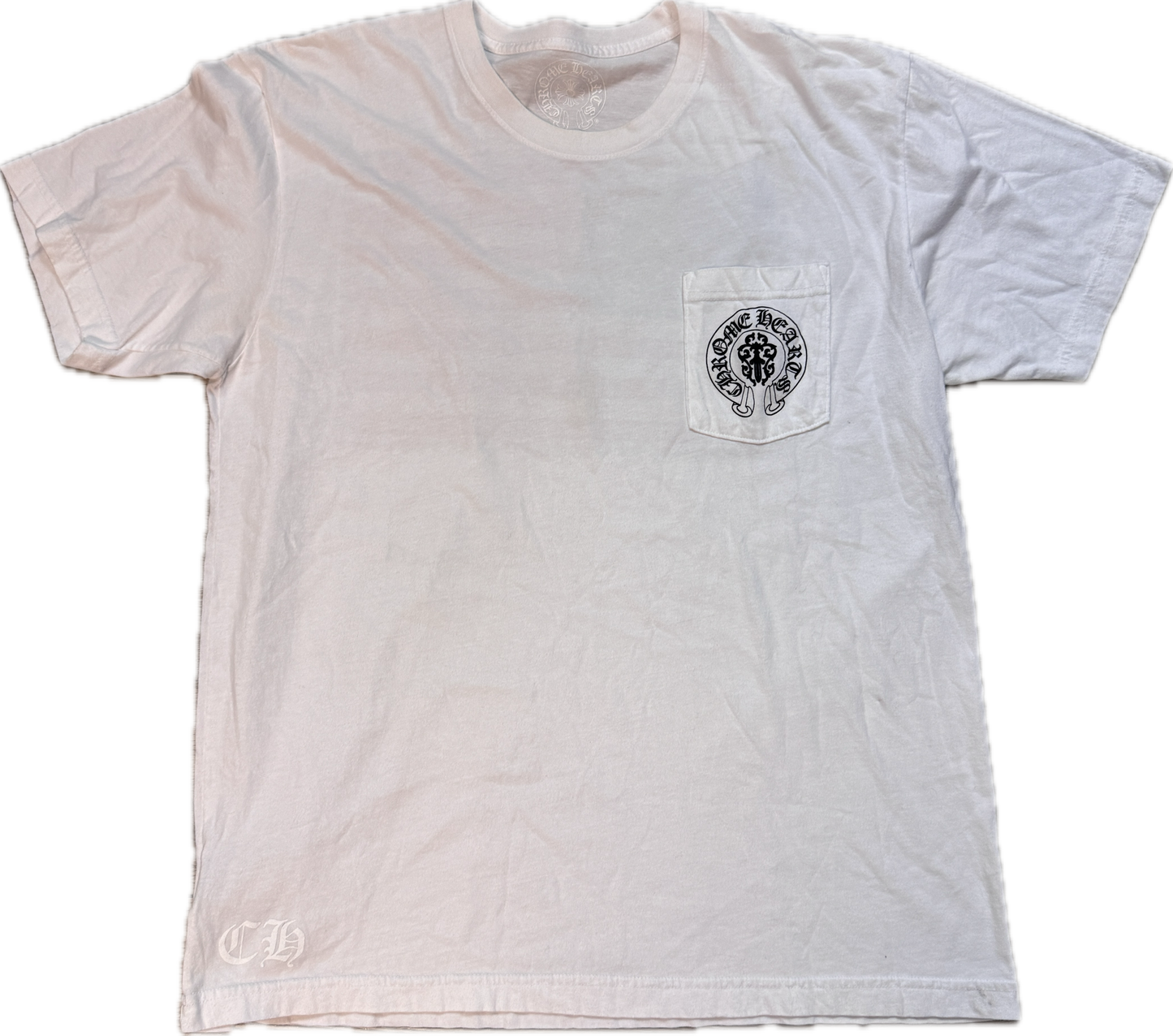 Chrome Hearts Vine Dagger Flag Tee White