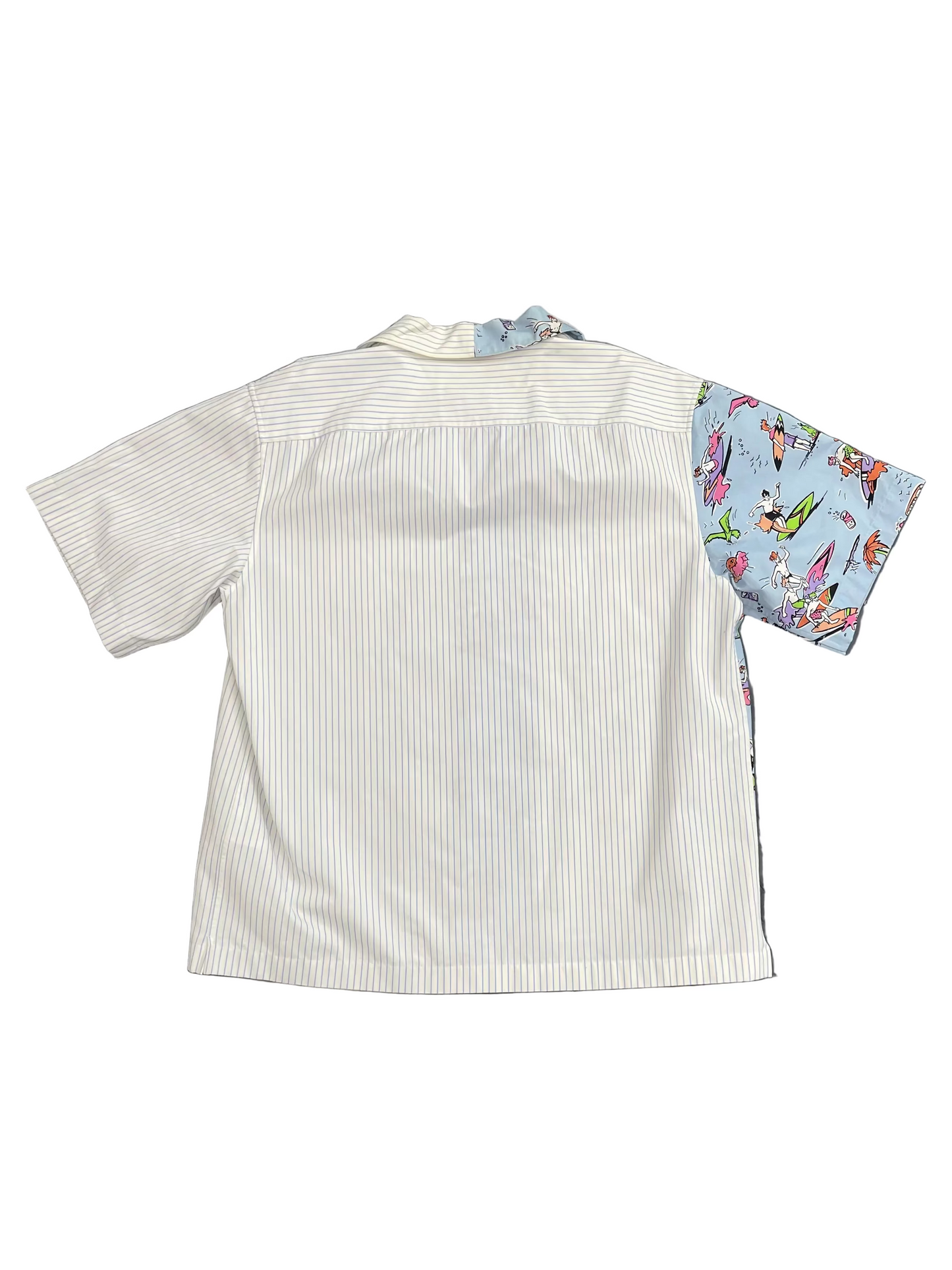 Prada Split Surf Bowling Button Down