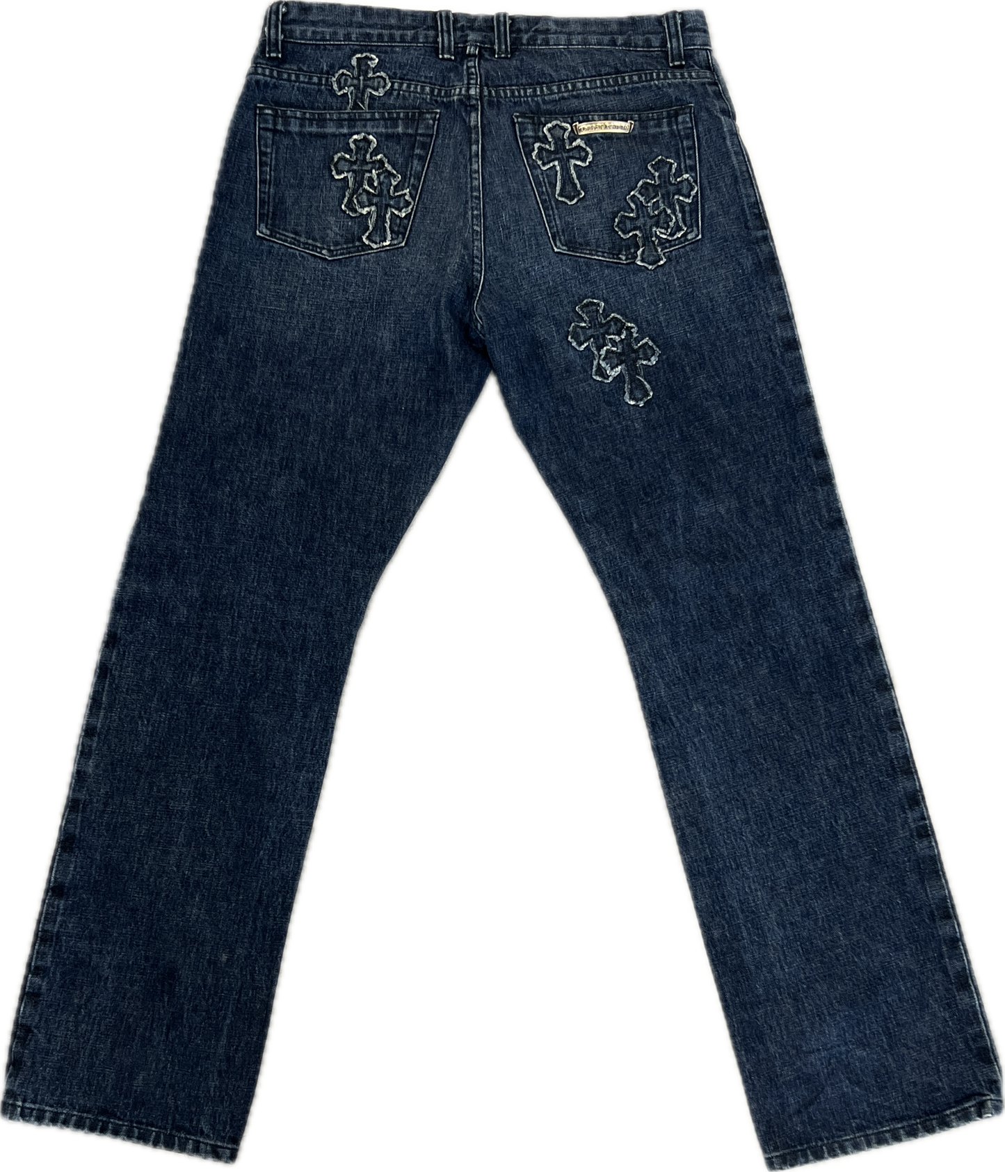 Chrome Hearts Denim Jeans Denim Patches