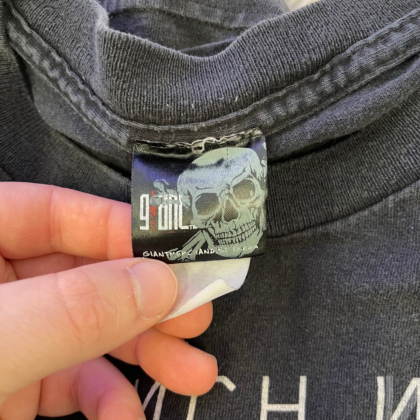 Vintage Nine Inch Nails Survivalism Black Tee