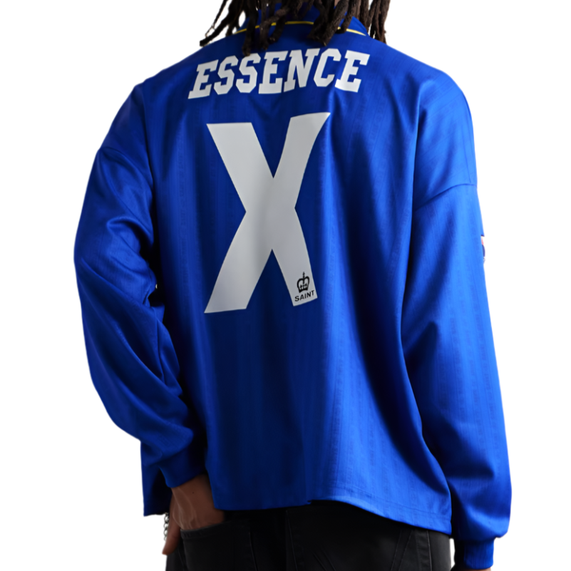 SAINT MXXXXXX Faith Soccer Shirt Blue