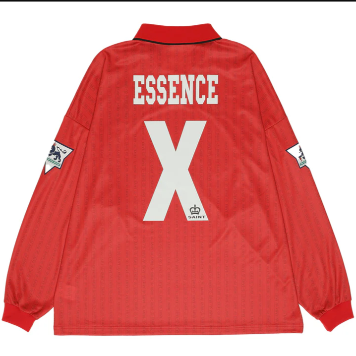 SAINT MXXXXXX Faith Soccer Shirt Red