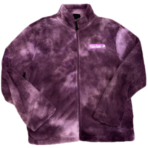 Sinclair Purple Wash Fuzzy Jacket (FREE)(1 Year Anniversary)