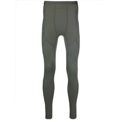 Balenciaga Womens Olive Leggings