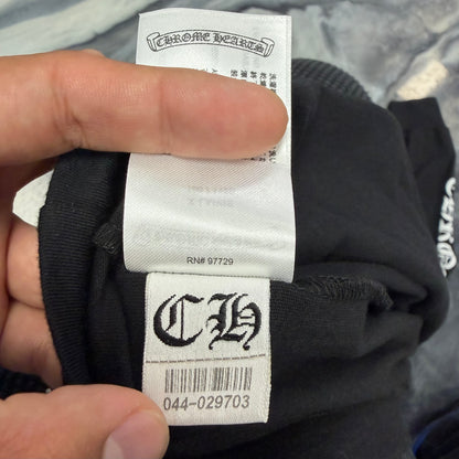 Chrome Hearts Scroll Logo Long sleeve tee