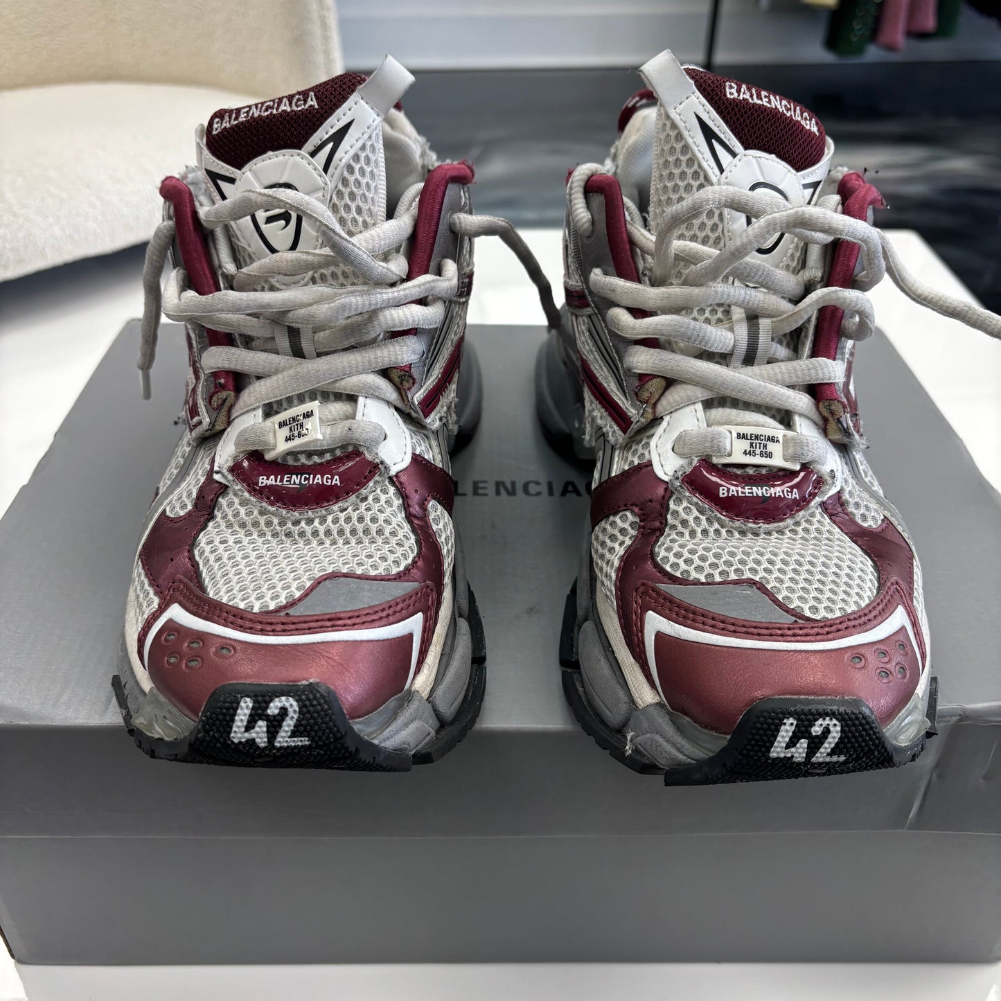Balenciaga Runner Sneaker “Burgundy”