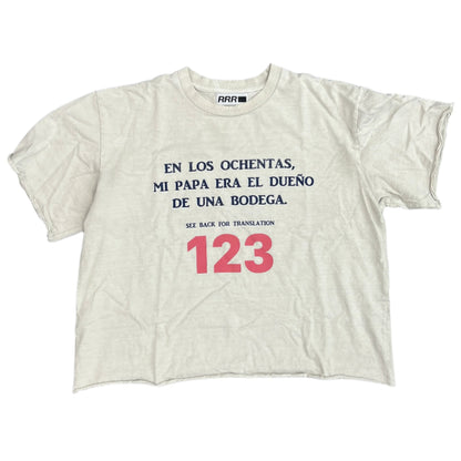 RRR-123 Bodega Biography Tee