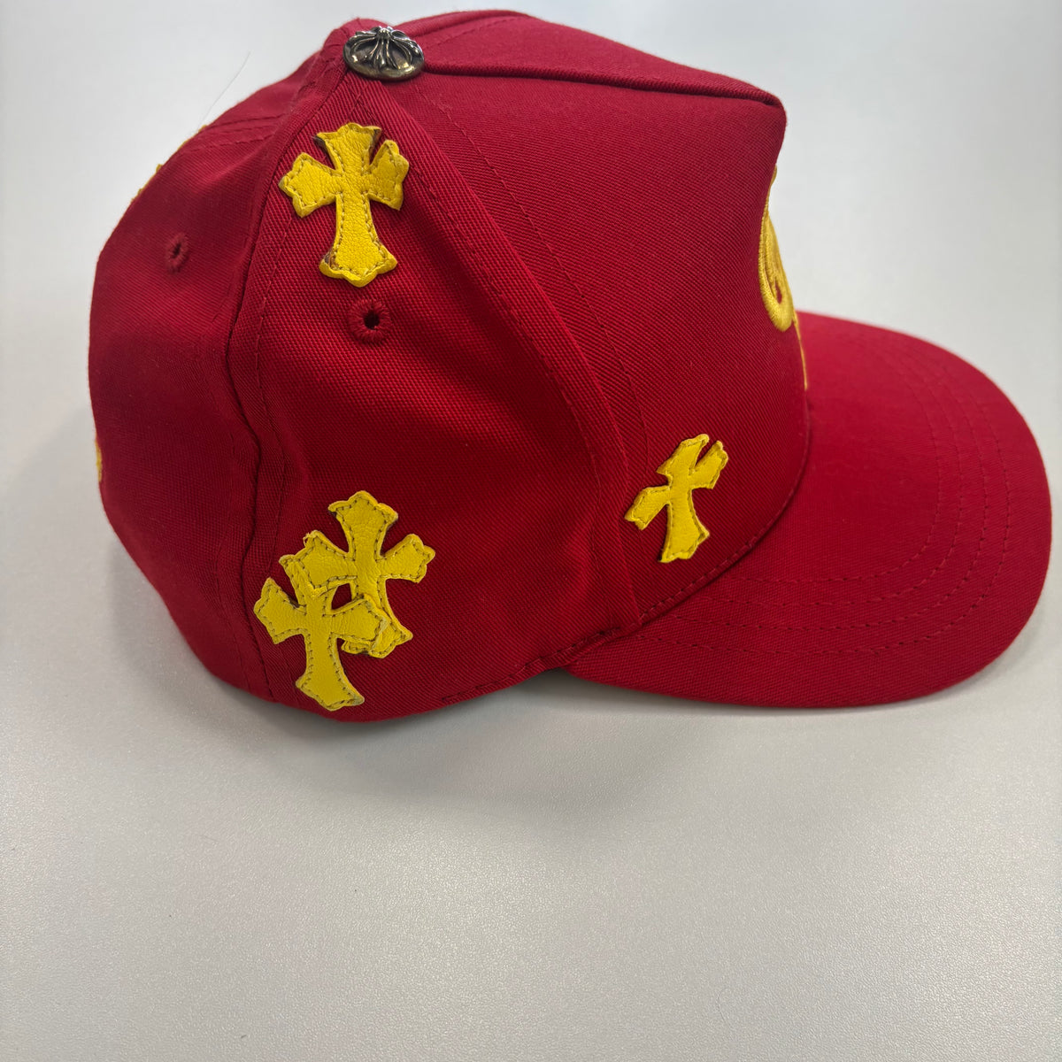 Chrome Hearts Patch Hat Red/Yellow